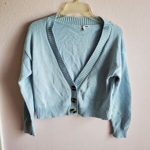 Cardigan Sweater Pale blue